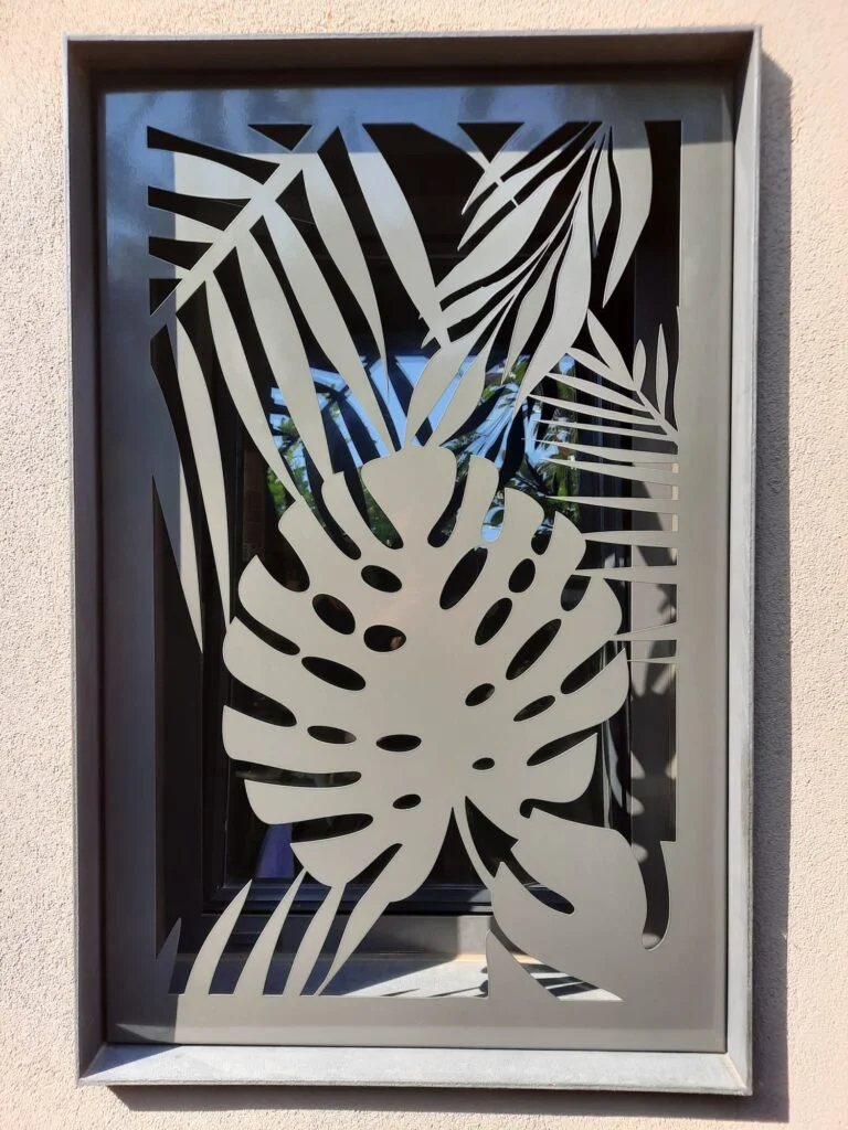 Rejas en corte laser