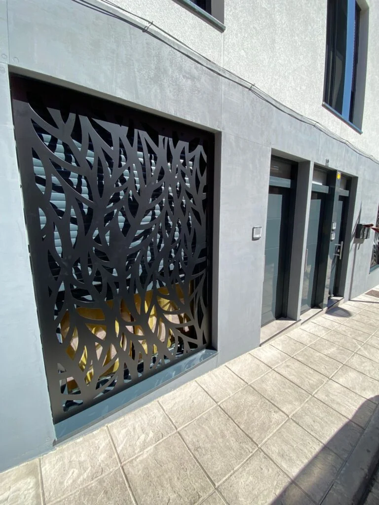 Rejas en corte laser