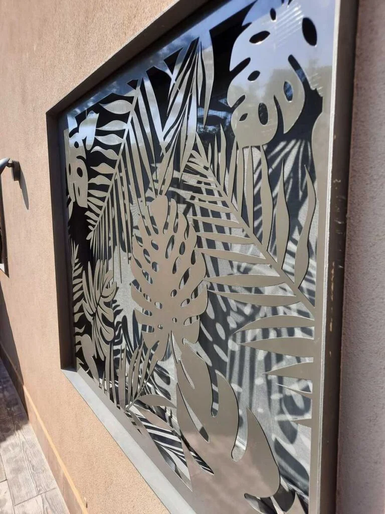 Rejas en corte laser