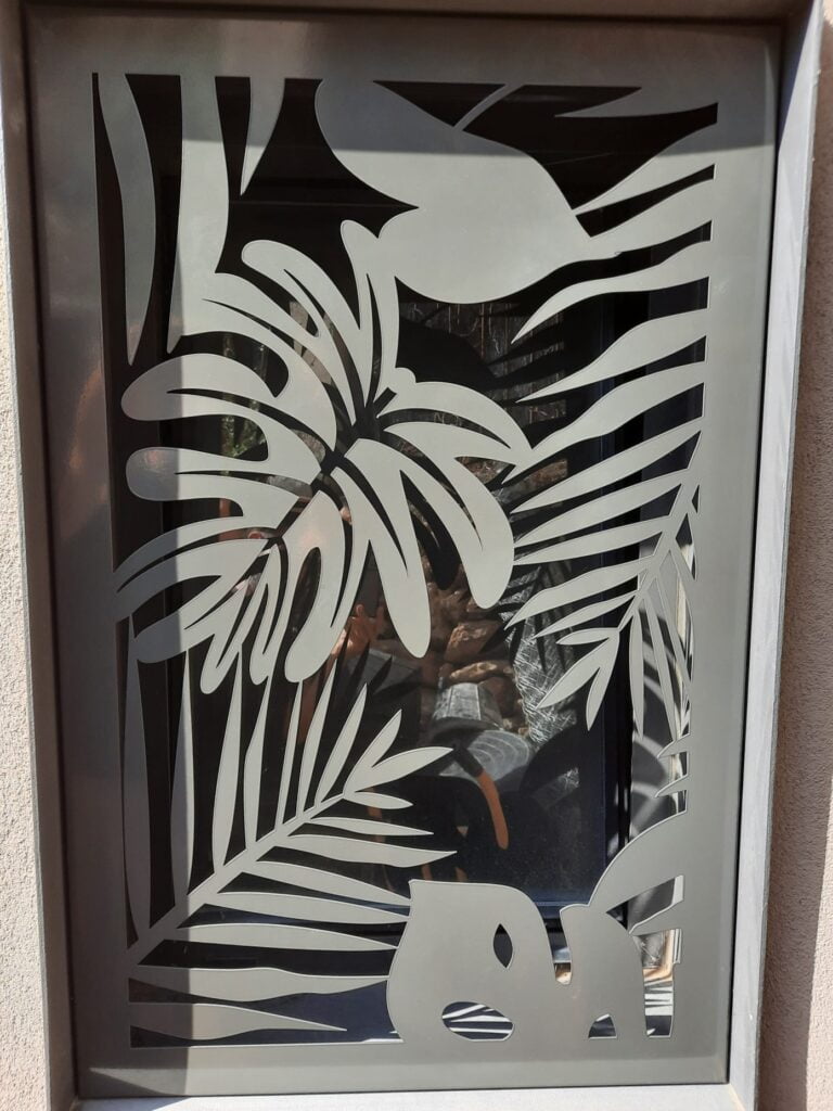 diseño de rejas Rejas en corte laser