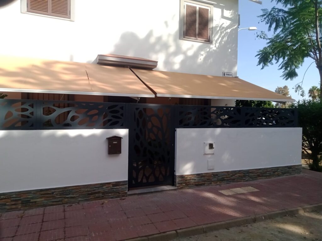 Vallas metálicas de jardín Vallas de diseño